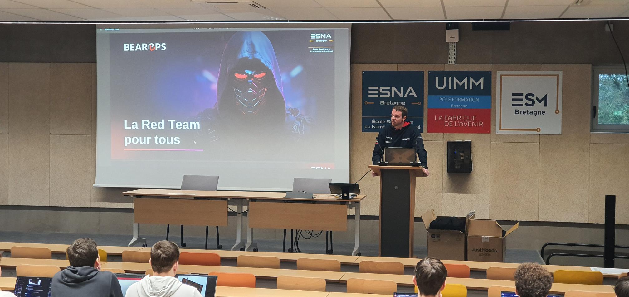 BEAROPS parrain de la promotion Ingénieurs Cybersécurité 2025-2028