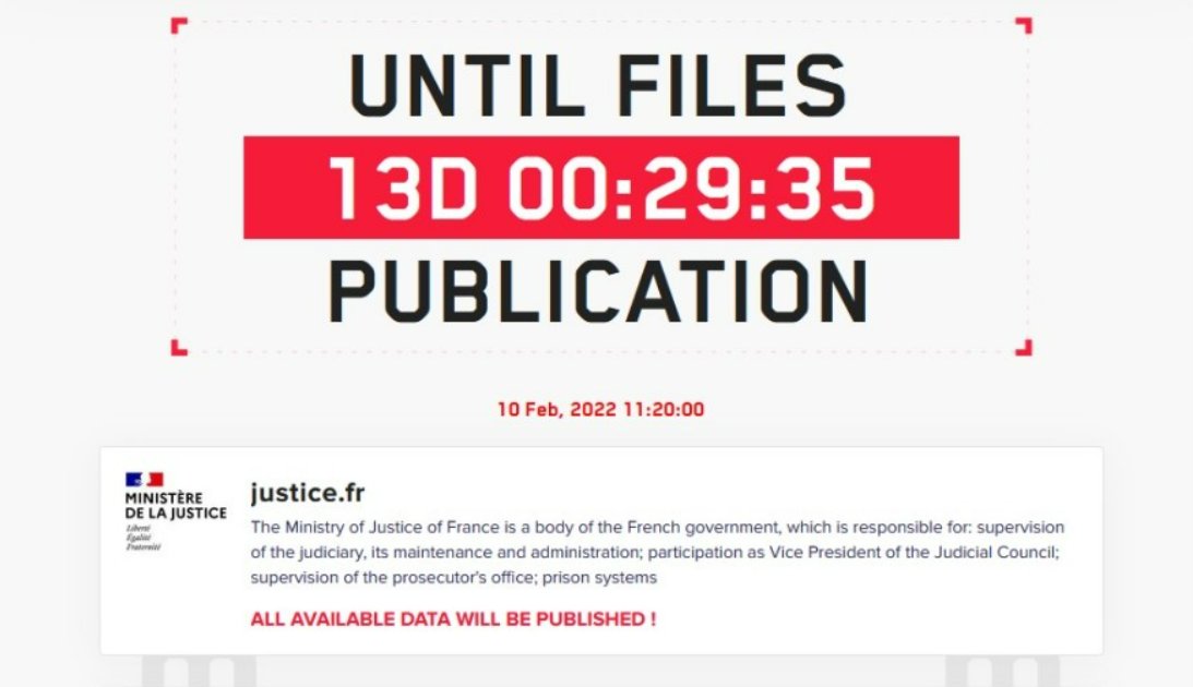 Cyberattaque visant le ministère de la Justice