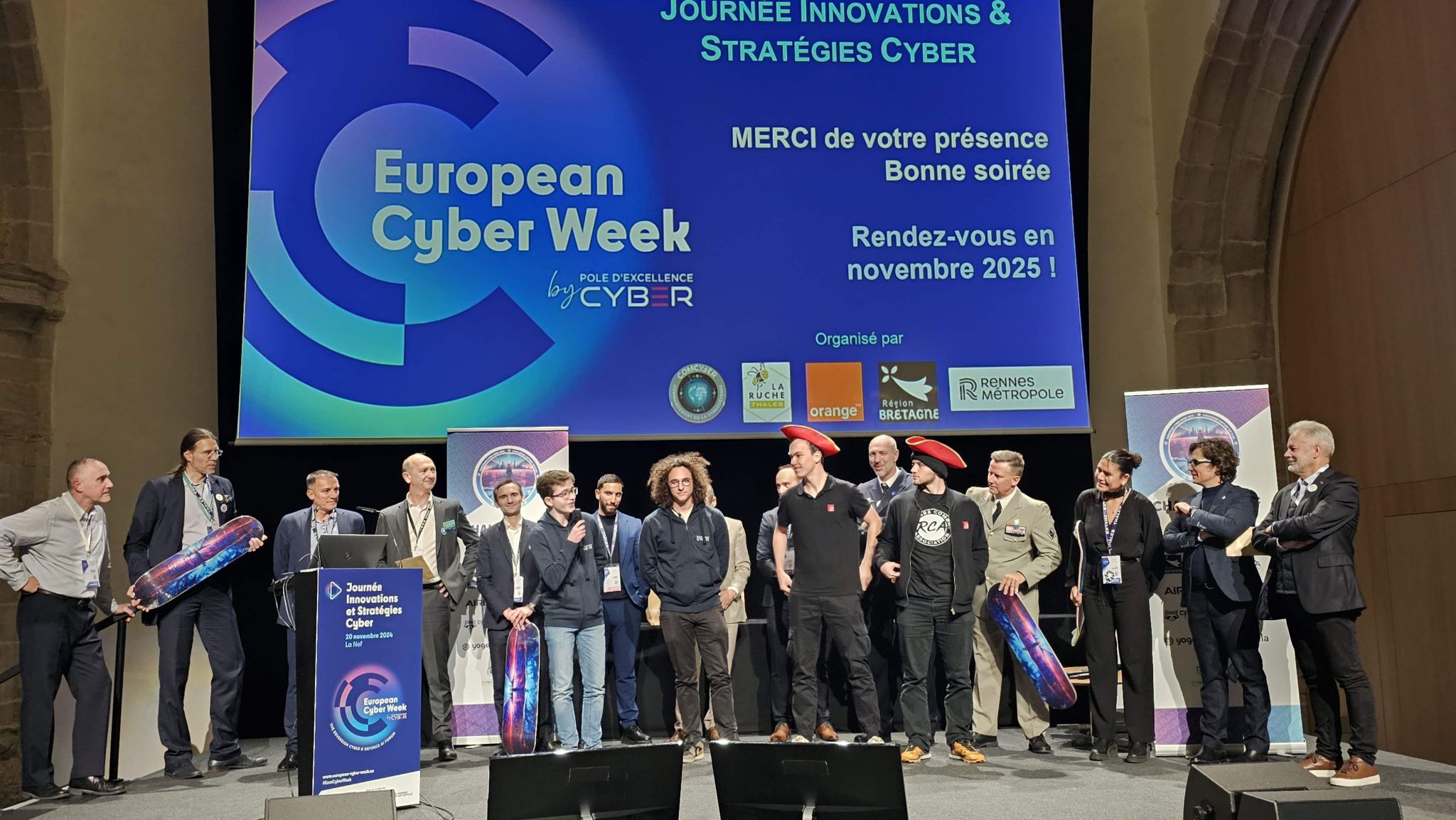 L'ESNA remporte à nouveau le CTF de l'European Cyber Week